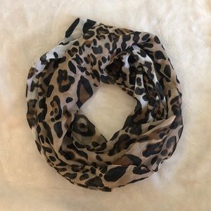 Cheetah infinity scarf